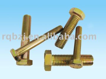 hex bolt plated