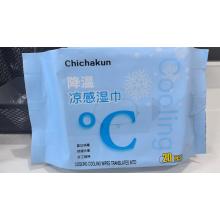 Eco-Friendly Cooling Wipe for Hot Days