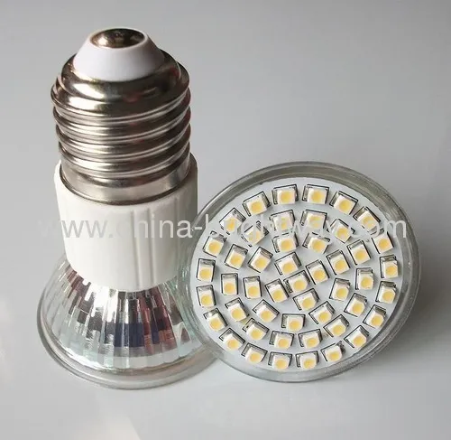 Ac220-230v Smd3528 3w Jdr-e27 Led Spot Lamp Glass Cup 
