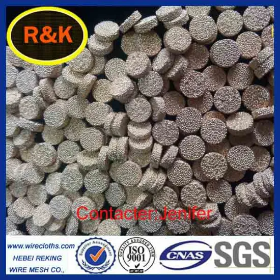 Brass Sintered Porous Disc Filter