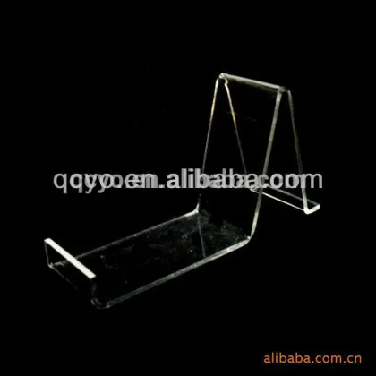 customized clear crystal high quality acrylic display for nike shoes