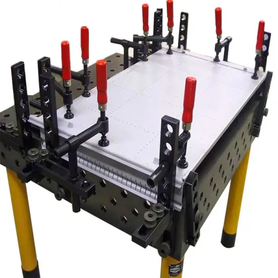 High Quality 3D Welding Table Plate and Clamping System with Jig Fixture 100W