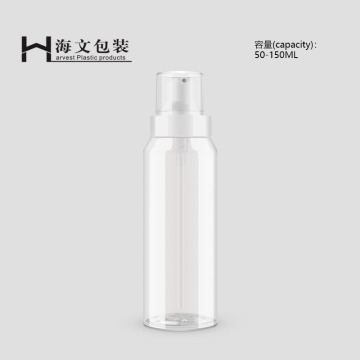 Pompe per lozione per bottiglie in PET da 100 ml con coperchio