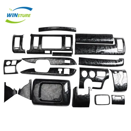 Manufacturer's Car Protector Cover: Dashboard Panel Overlay HIA-F008 - Front Inserts for Toyota Hiace (2014-2018, Low Roof) - LH Side