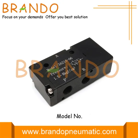 3A210-06 3/2 Way 1/8'' NC Single Air Valve