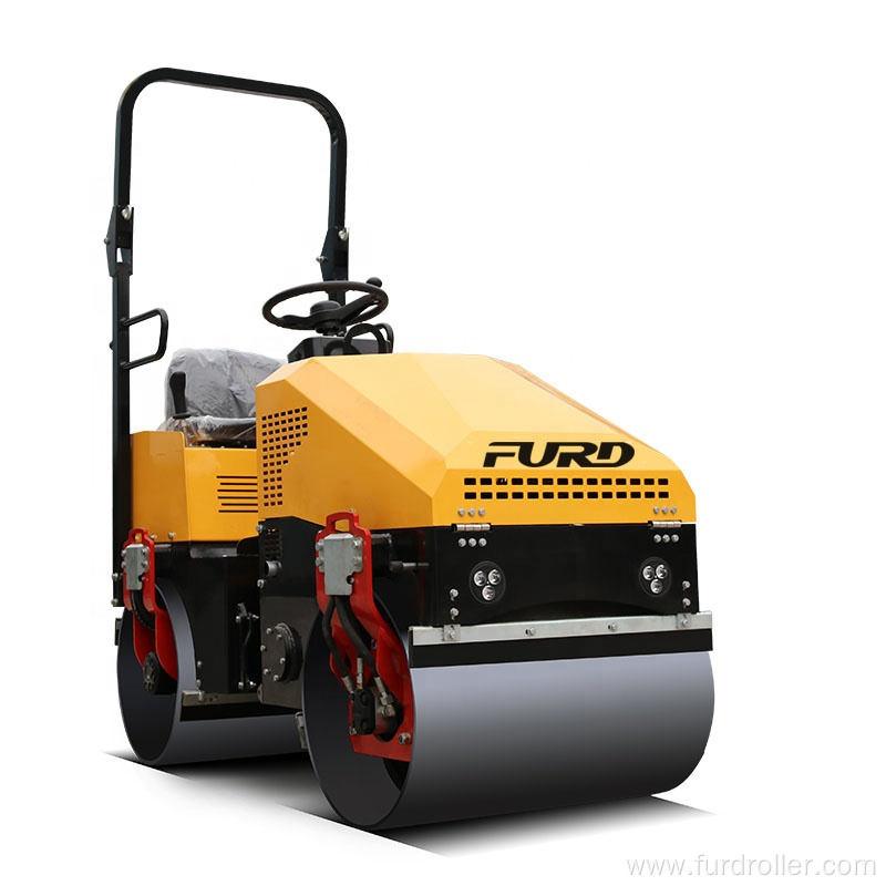 Seat type compactor road roller vibratory double drum roller machine FYL-890