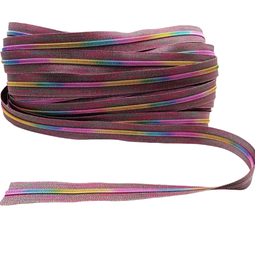 Coil Xüsusi Rainbow fermuar rəngləri Amazon