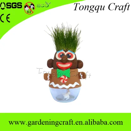 Hot sale santa grass doll
