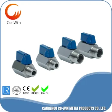 Stainless Steel  Mini Ball Valve - FxM NPT