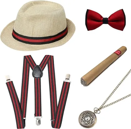 Men Gatsby brace Accessories Set