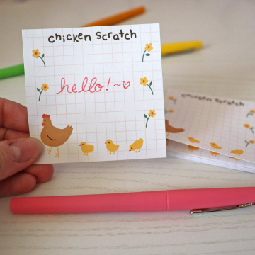 Padres de notas adhesivas personalizadas de 3x3 pulgadas con logotipo - Suministros de papelería