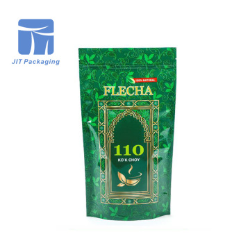 Bolsa de embalaje de té verde