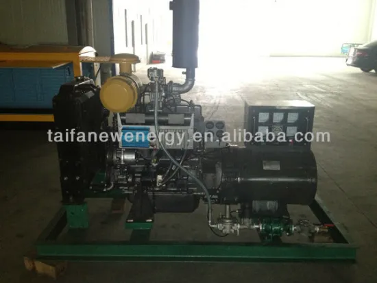Environment friendly 85kw low emission natural gas power generator set