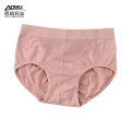 Honeycomb warm palace hip lift ladies Seamless Panties