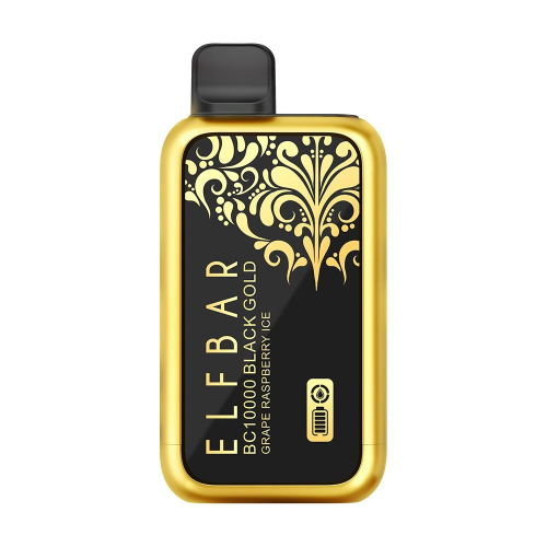 Elfbar Raya D1 Black Gold Edition 10000puff disposerive vape