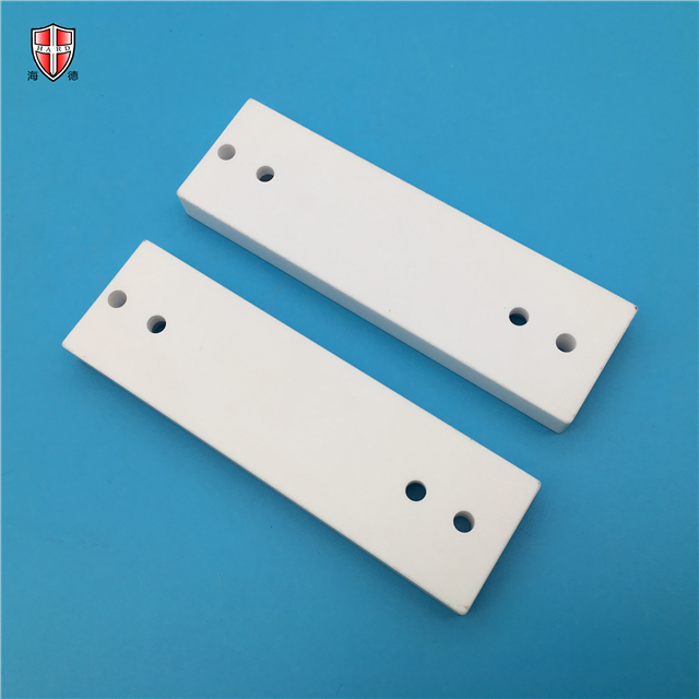 wear resistant aluminum oxide ceramic machined plate board