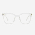 Óculos claros azuis femininos e masculinos Wayfare Square TR-90