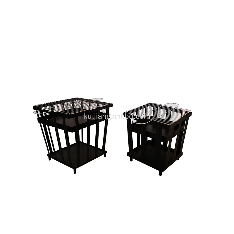 Basket Fire bi Grill Black Painting Germahiya Bilind