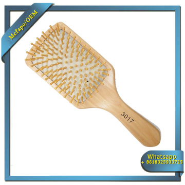 Hair Straightening Brush / Wooden Handle Hair Brush from Manufacturer