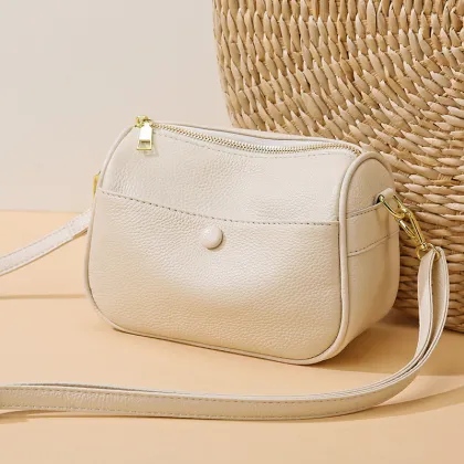 2024 New Fashion Cowhide Crossbody Bag for Women