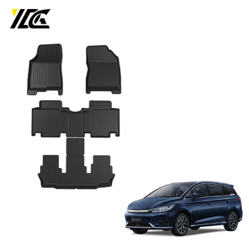 6-Seater Anti-Scratch Waterproof Car Mat Carpet Pad for BYD Emax7
