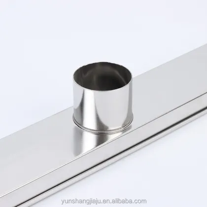 Reversible Cover Rectangular Drain: Stainless Steel Linear Shower Floor Drain