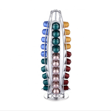 Nespresso Carousel - 40 แคปซูลเงิน 360 องศาสปินเนอร์