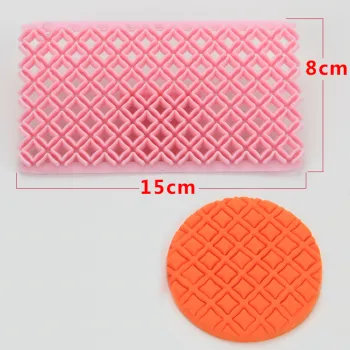 New hot sell square fondant embosser cake stamp cake decoration pastry tool