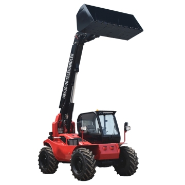 High Efficiency Mini Telescopic Fork Agriculture Forklift Loader