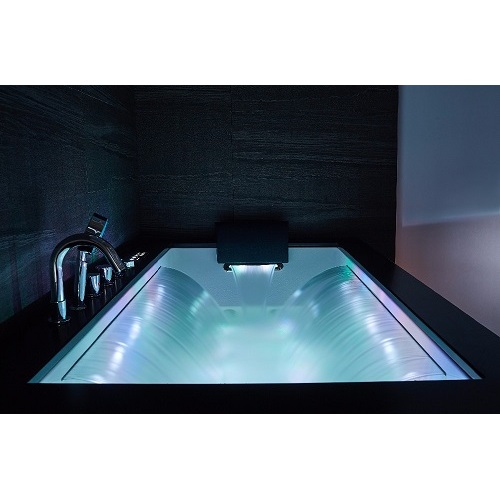 2 Person Acrylic Luxury Massage Bathtub with Light