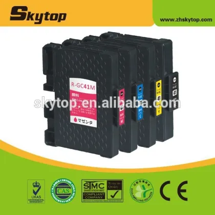 China Wholesale Ink cartridge! Compatible Ricoh GC41 ink cartridge for ricoh IPSIO SG7100