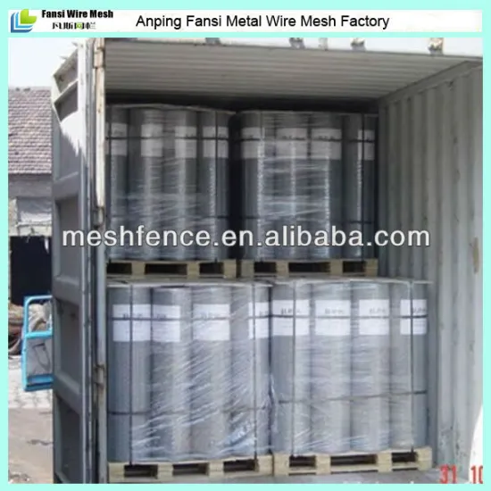 Standard 30m length roll electro galvanized welded wire mesh