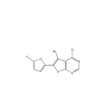 Alta pureza 5-bromo-4-cloro-6- (5-fluorofuran-2-il) tieno [2,3-d] pirimidina para cabozantinib 1799610-97-1