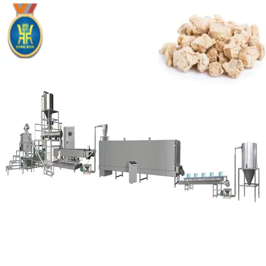 Textured vegetable soy protein production machine