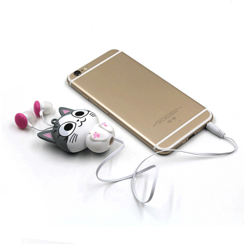 Headphone Kabel 3.5mm In-Ear Ditarik untuk Anak-Anak/Perempuan