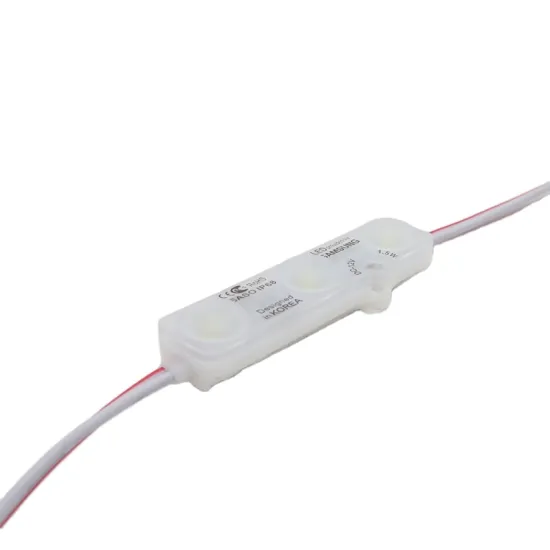 IP67 Waterproof 3 LED Signage Module with Backlights and Diffuse Lens: Outdoor SMD 5730 LED Module - 1.5W