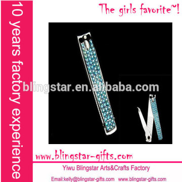 bling bling rhinestone metal nail file