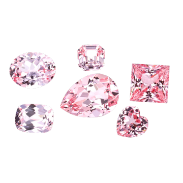 Customizable Laboratory Artificial Powder Morganite Gemstone Factory
