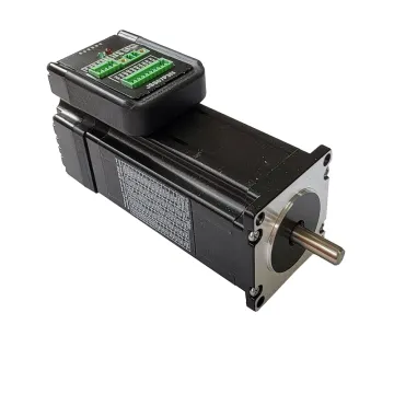 Integrated Closed Loop Stepper Motor with Brake and Driver