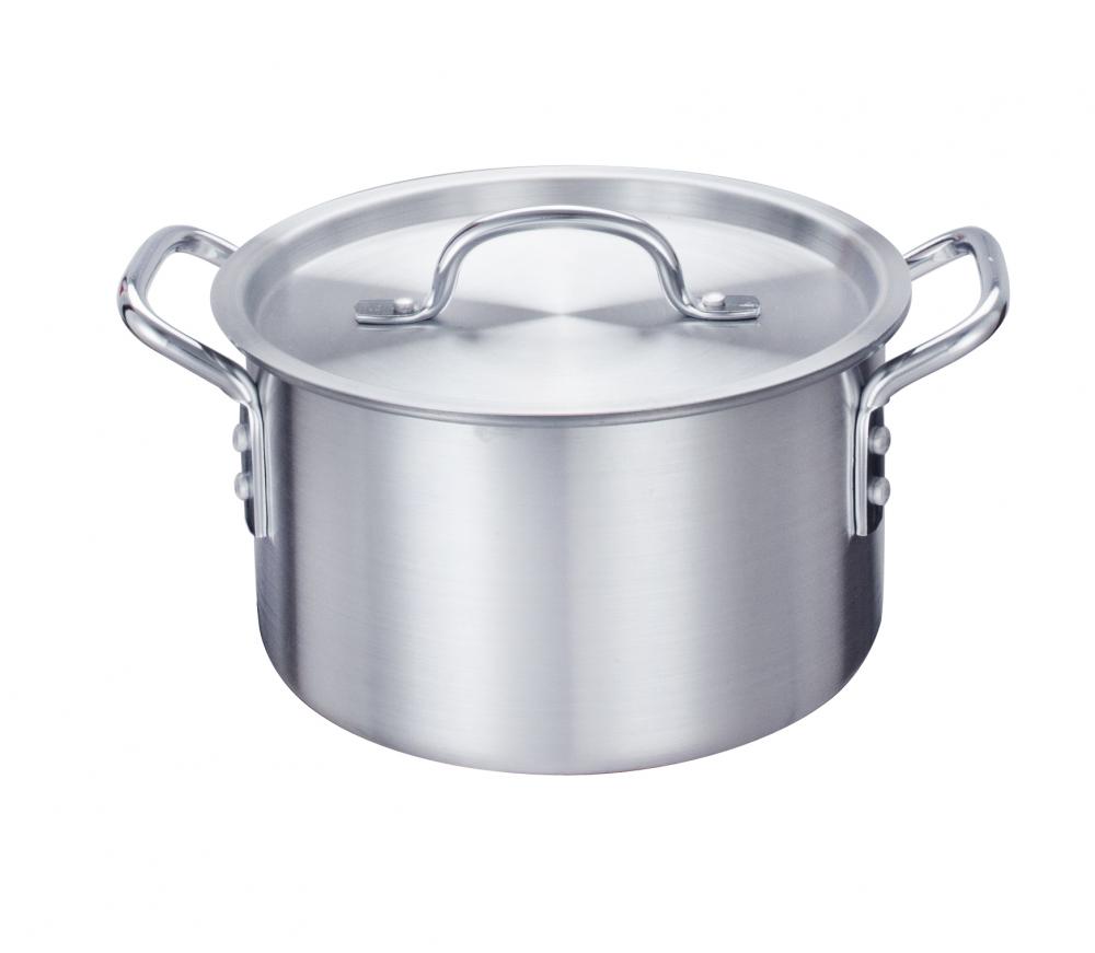 5.5qt memasak periuk stok aluminium