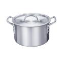 5.5qt أدوات طبخ وعاء المخزون من الألومنيوم