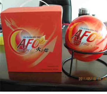 Fire extinguisher ball