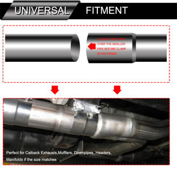 Lap Joint Band Exhaust U type pipe Clamp