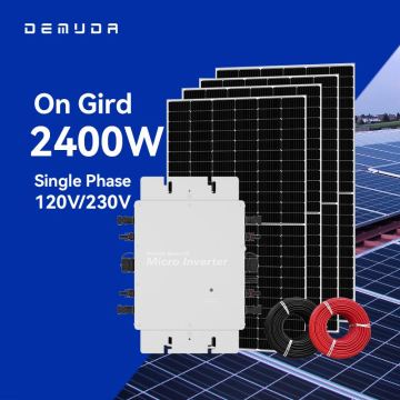 On-Grid Complete Home Solar Panel Power System - Renewable Energy Roof (800w-2800w) for Home Use
