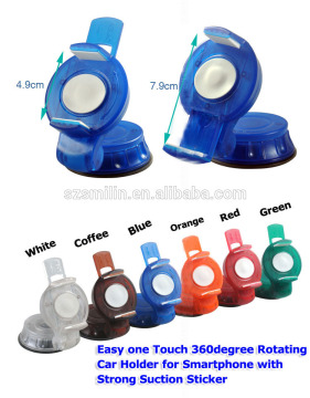 Strong Suction Universal Cellphone Car Windshield Suction Cup mount Dasboard Stand holder with Gel base