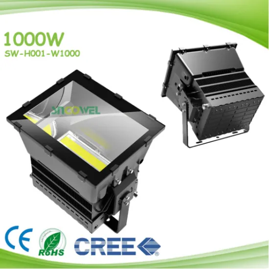 90000LM UL Meanwell-HLG Outdoor IP67 High Power 1000w LED Flood Light