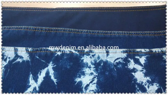 inclined terry denim fabrics