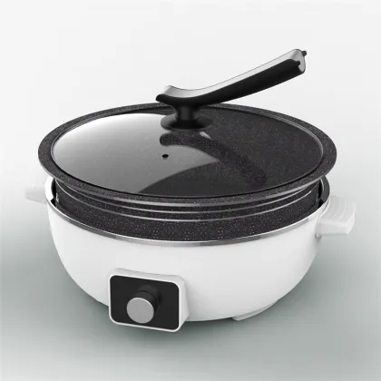 High Performance Aluminum Alloy Electric Skillet Pan for Kitchen