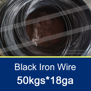 50kgs per roll 18ga Black Iron Wire