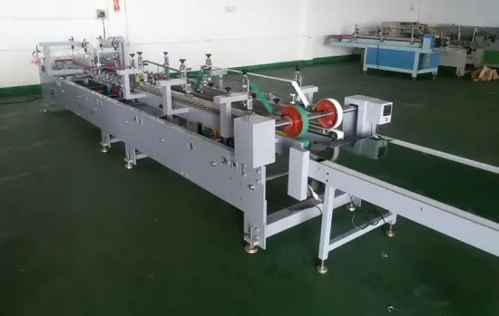 ZX-650N Automatic plastic box folder gluer machine